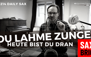 Saxophon Zungentechnik