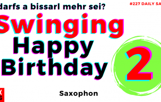 Happy Birthday Alto Sax
