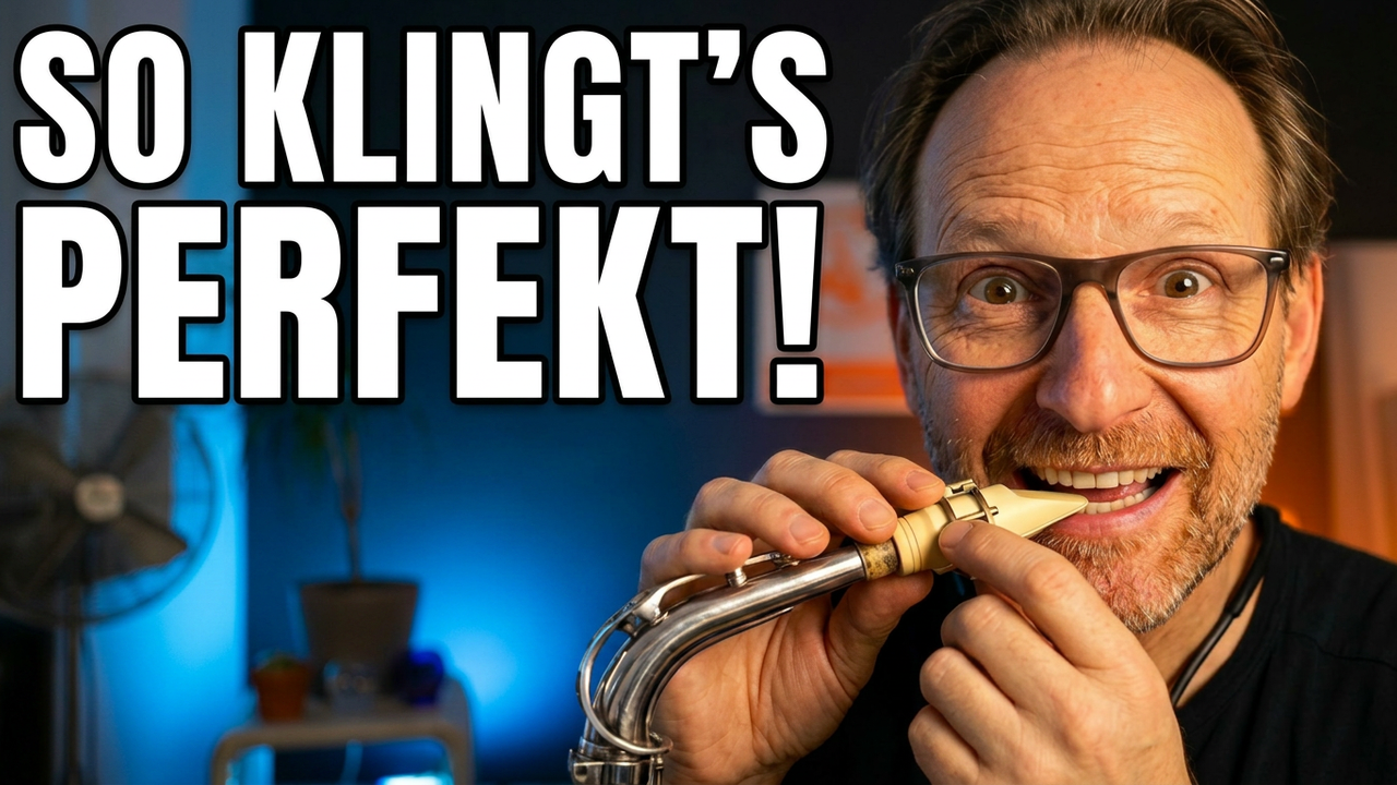 Wie geht ein guter Ansatz auf dem Saxophon?